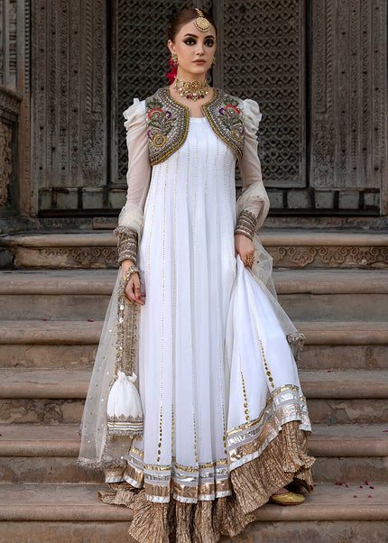 Chiffon Hand Embroidered P-318