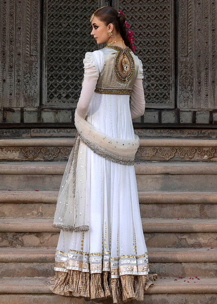 Chiffon Hand Embroidered P-318