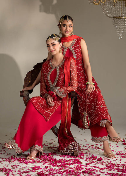 Chiffon Chunnari Handmade P-285