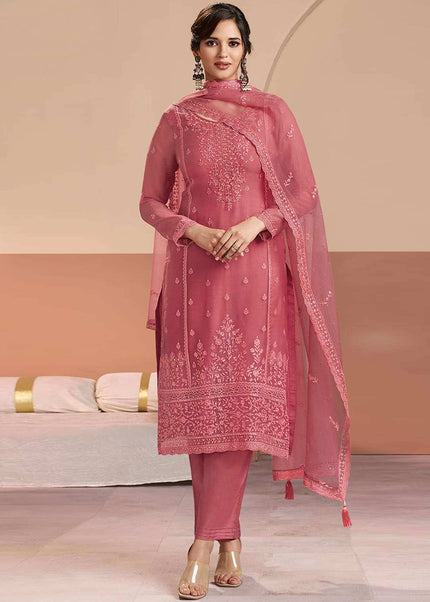 Chiffon embroidery Pant Style Suit Series