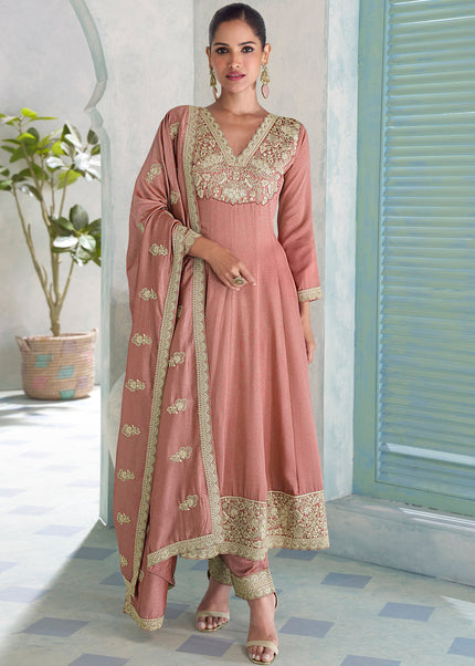 Sequins Embroidered Pant Style Suit