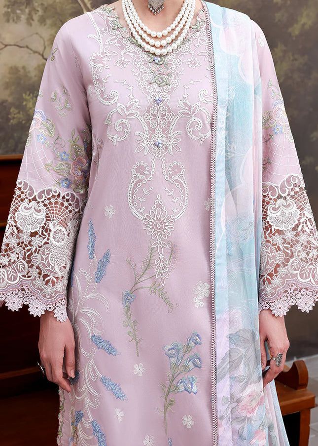 Roheenaz | Floral Reveire Luxury Lawn - Petal Bloom