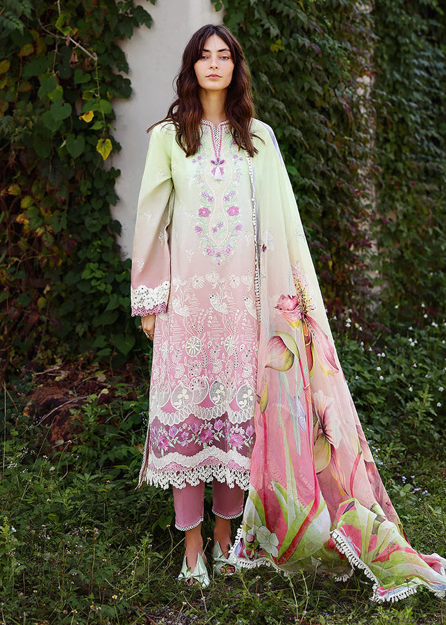 Mushq | Solace Ombre Chikankari - Petal Pull