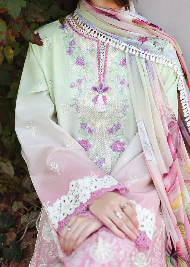 Mushq | Solace Ombre Chikankari - Petal Pull