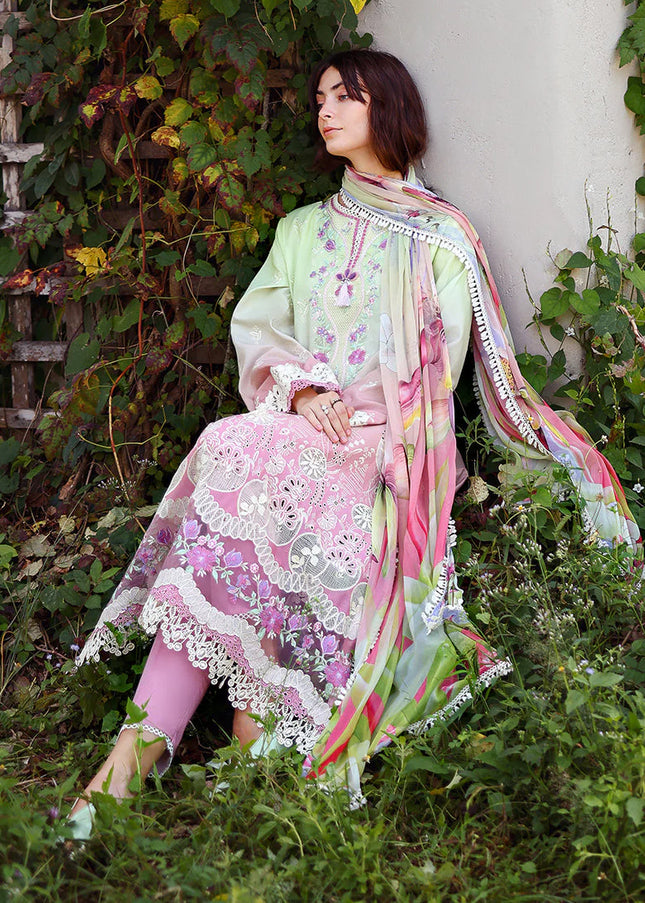 Mushq | Solace Ombre Chikankari - Petal Pull
