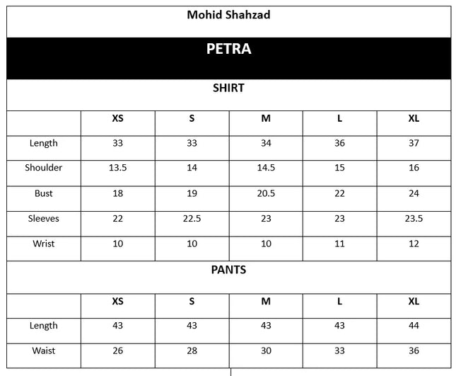 Mohid Shahzad | Luxury Pret '26 - Petra