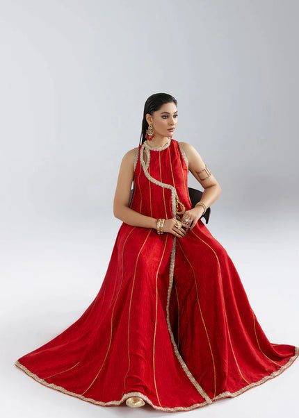 Elysian Luxury Pret | Poppy Red