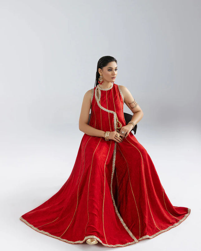 Elysian Luxury Pret | Poppy Red