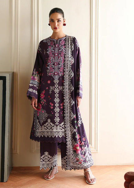 Roheenaz | Eclat Garden Printed Lawn - Poppy Bloom