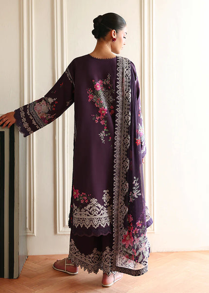 Roheenaz | Eclat Garden Printed Lawn - Poppy Bloom