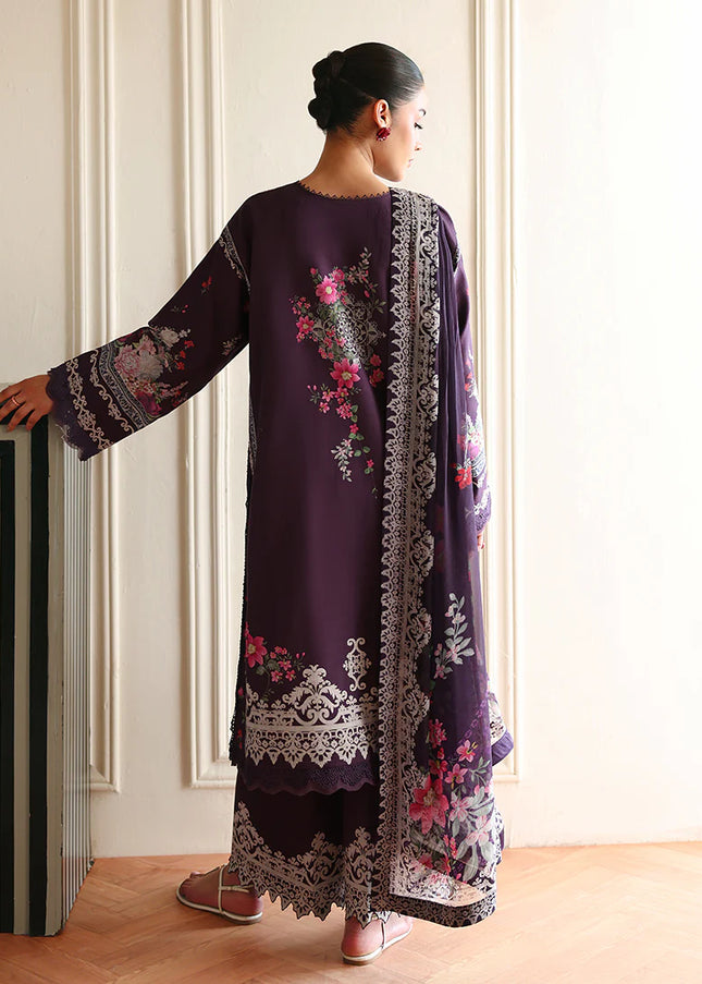 Roheenaz | Eclat Garden Printed Lawn - Poppy Bloom