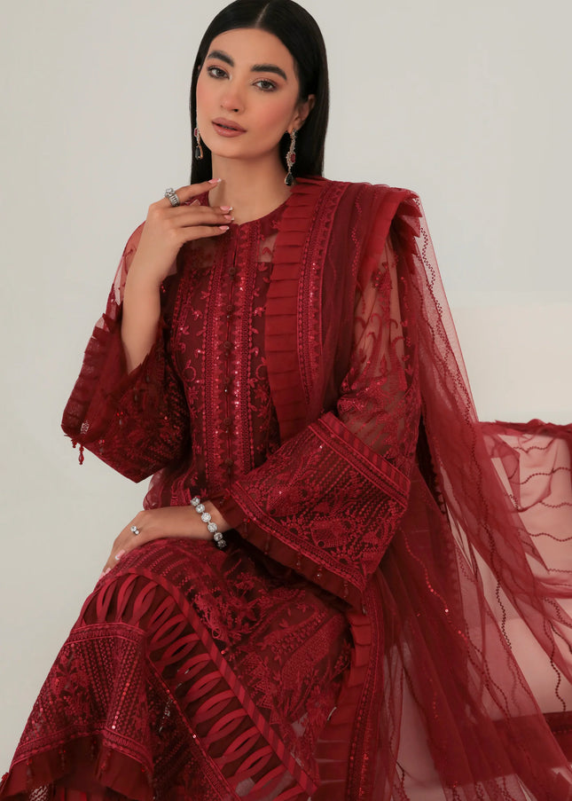 Jazmin | Embroidered Net UN-4003
