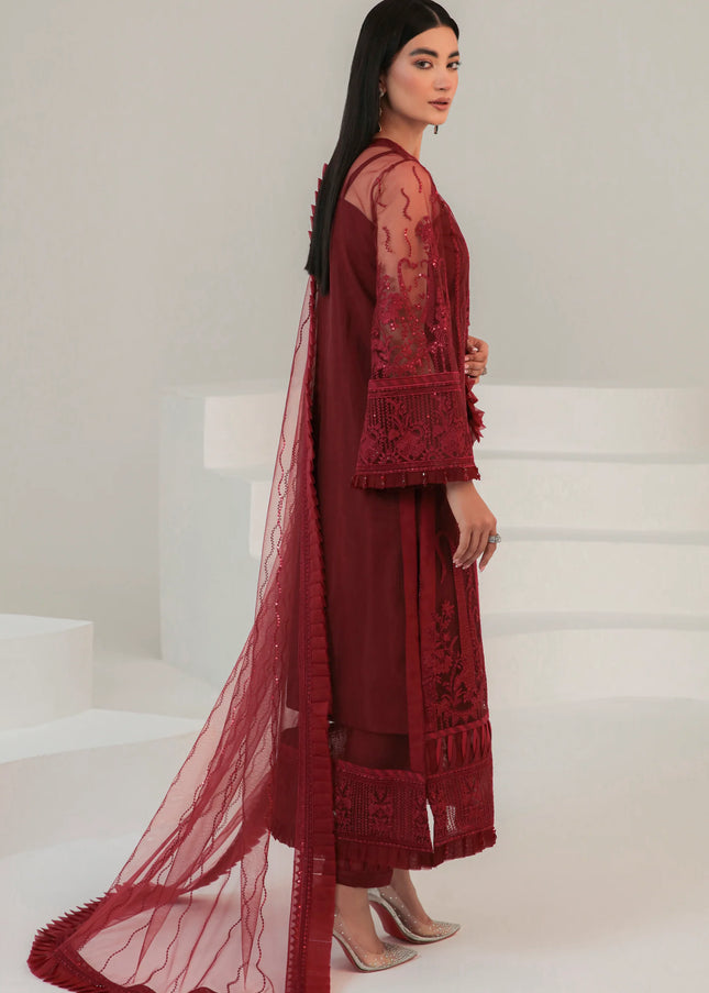 Jazmin | Embroidered Net UN-4003