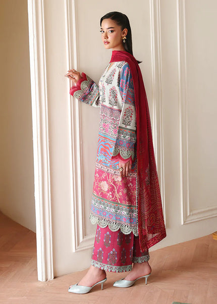 Roheenaz | Eclat Garden Printed Lawn - Rosette Dream