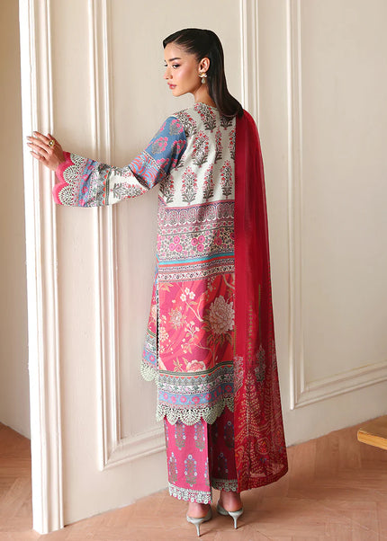 Roheenaz | Eclat Garden Printed Lawn - Rosette Dream