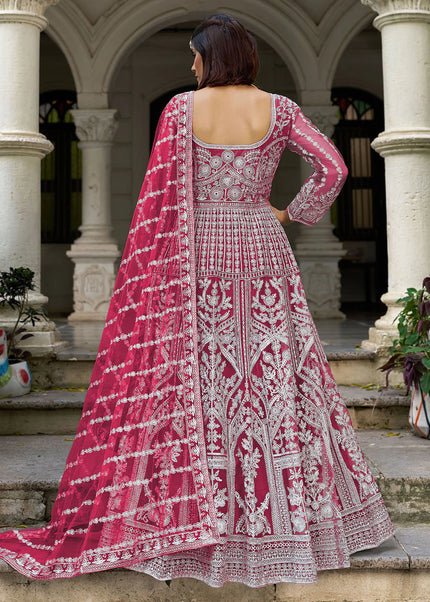 Net Embroidered Anarkali Series