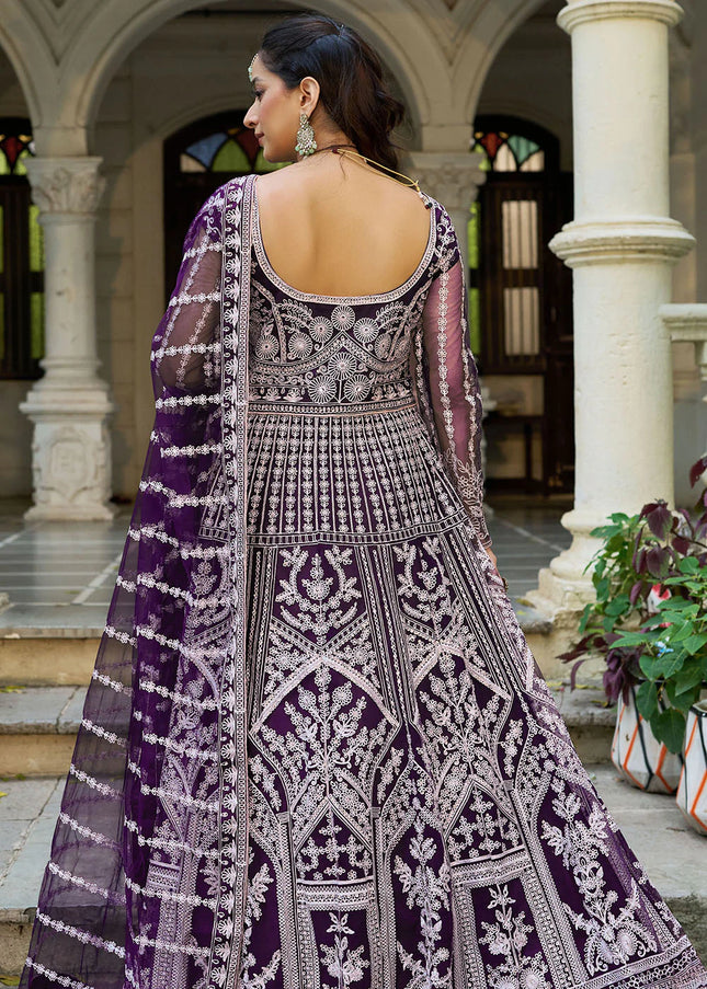 Net Embroidered Anarkali Series