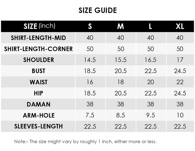 Crinkle Chiffon Hand Embroidered P-255