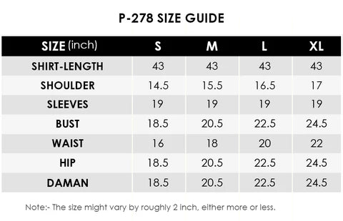 Pure Mesuri Hand Embroidered P-278