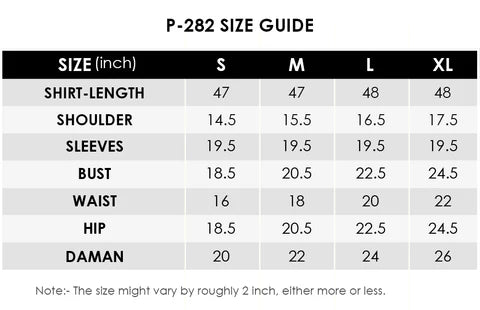 Chiffon Hand Embroidered P-282