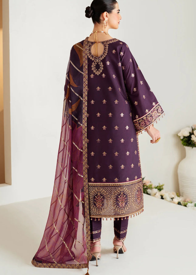 Alizeh | Luxury Raw Silk - Scralet