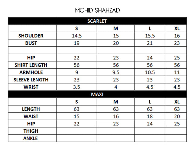 Mohid Shahzad | Luxury Formal - Scarlette