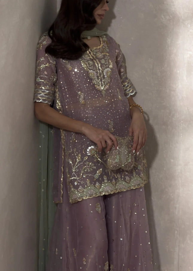 Nimrah | Zeina Festive Formals - Avia Lilac