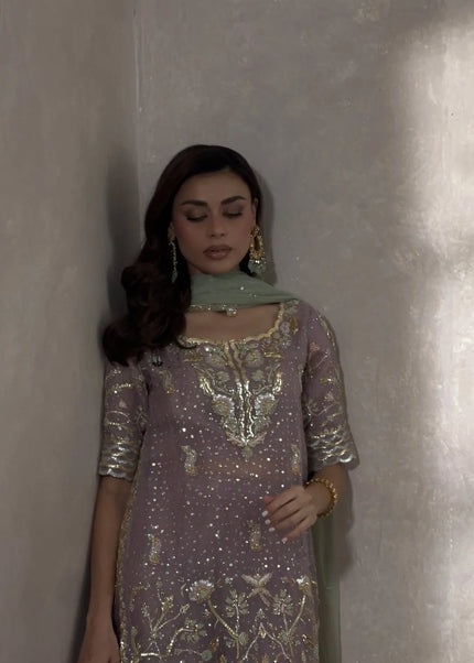 Nimrah | Zeina Festive Formals - Avia Lilac