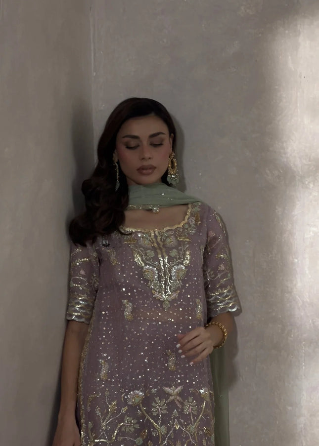 Nimrah | Zeina Festive Formals - Avia Lilac