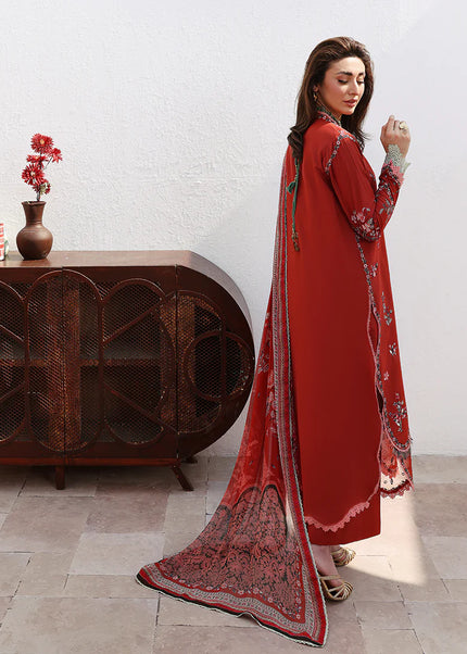 Roheenaz | Floral Reveire Luxury Lawn - Serene Bloom
