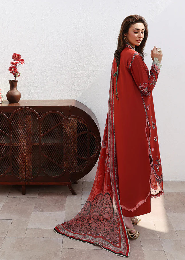 Roheenaz | Floral Reveire Luxury Lawn - Serene Bloom