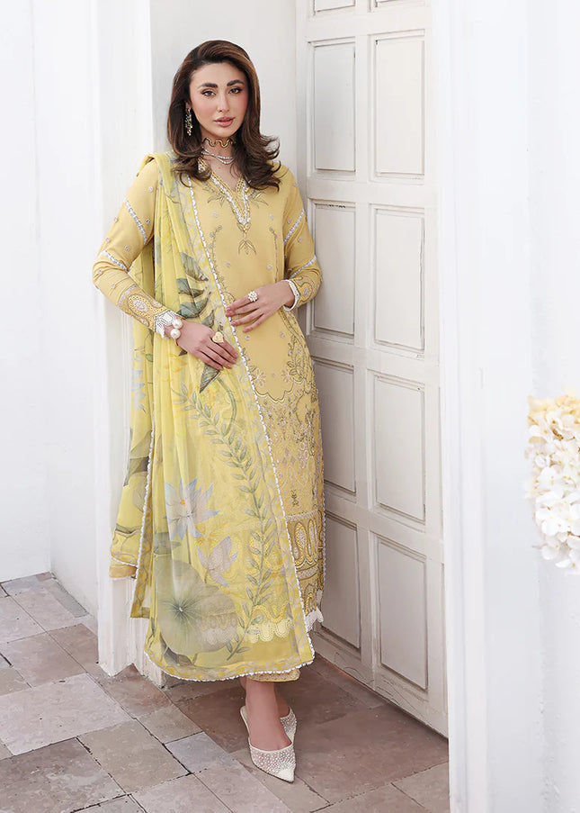 Roheenaz | Floral Reveire Luxury Lawn - Summer Glow