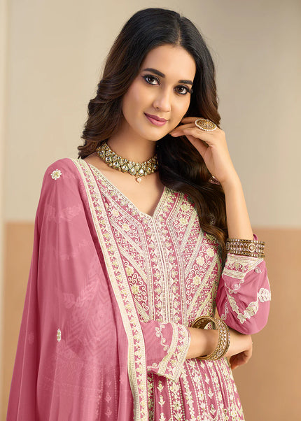 Georgette Embroidered Anarkali Series