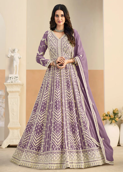 Georgette Embroidered Anarkali Series