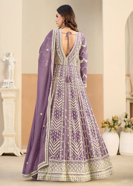 Georgette Embroidered Anarkali Series