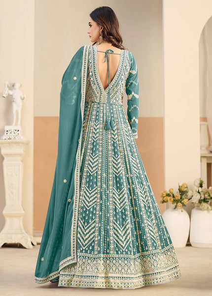 Georgette Embroidered Anarkali Series