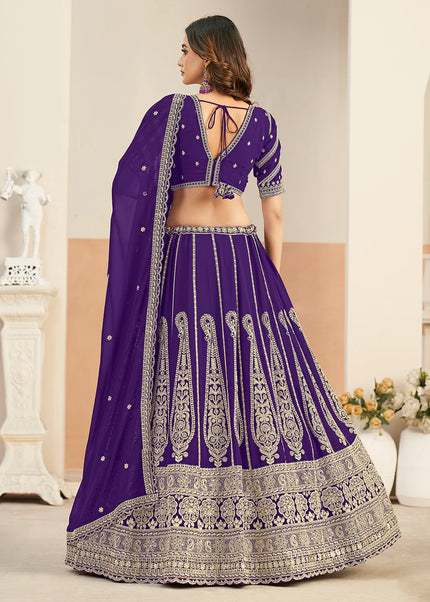 Georgette Embroidered Lehenga Choli Series