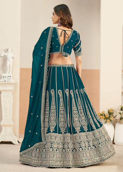 Georgette Embroidered Lehenga Choli Series