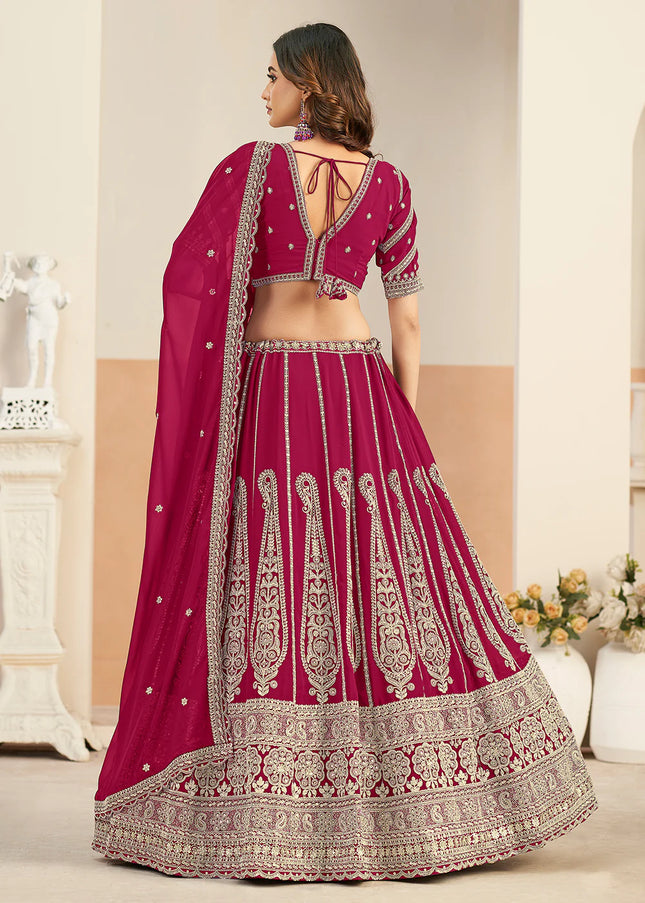 Georgette Embroidered Lehenga Choli Series