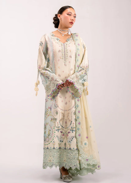 Qalamkar | Luxe Silk '26 - Azure