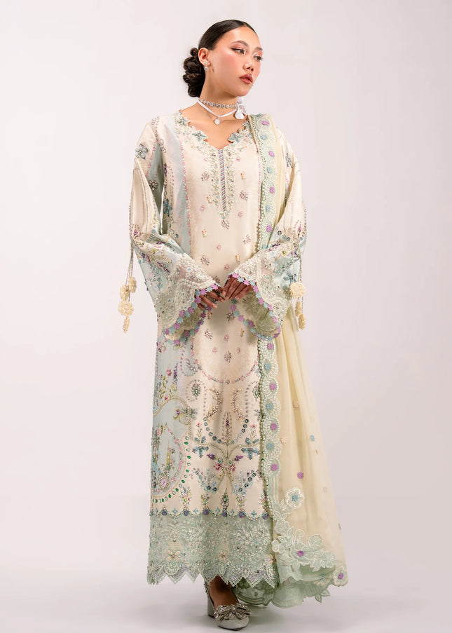 Qalamkar | Luxe Silk '26 - Azure