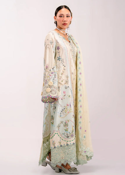 Qalamkar | Luxe Silk '26 - Azure