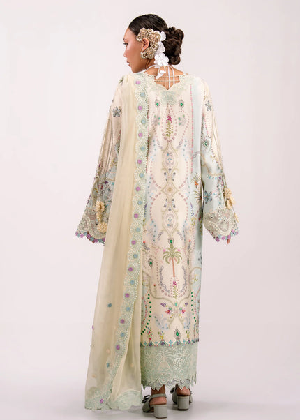 Qalamkar | Luxe Silk '26 - Azure