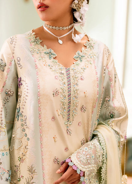 Qalamkar | Luxe Silk '26 - Azure