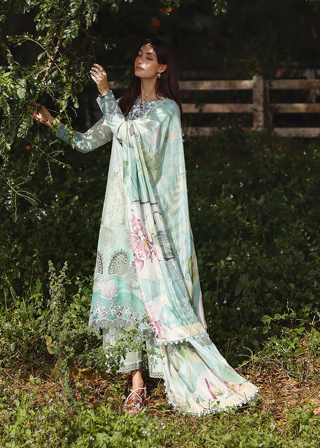 Mushq | Solace Ombre Chikankari - Tranquil Muse
