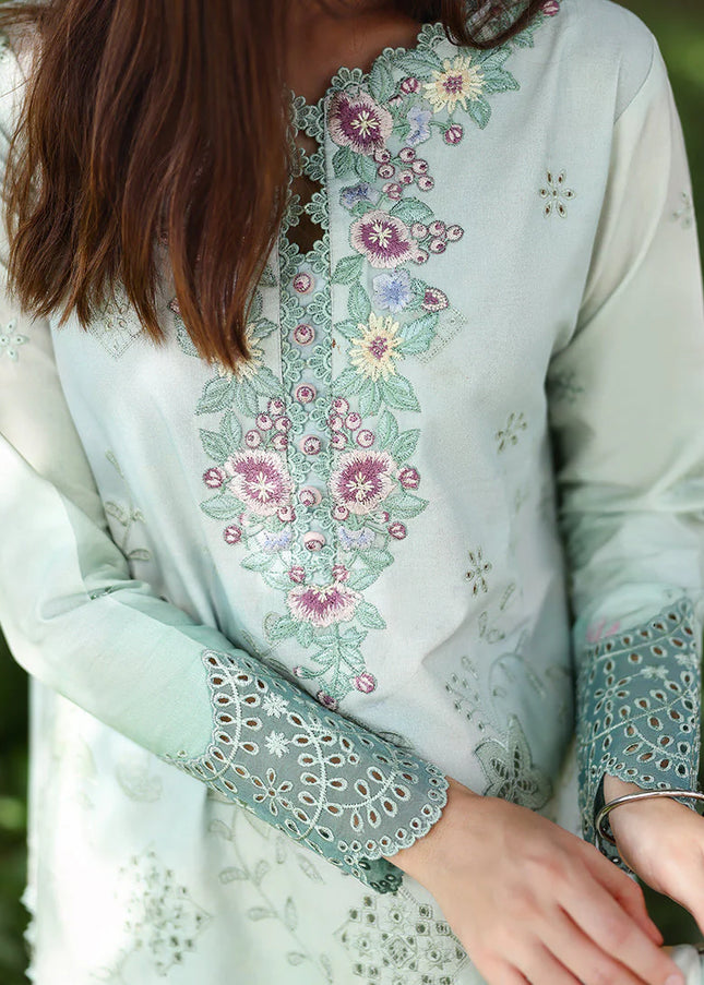 Mushq | Solace Ombre Chikankari - Tranquil Muse