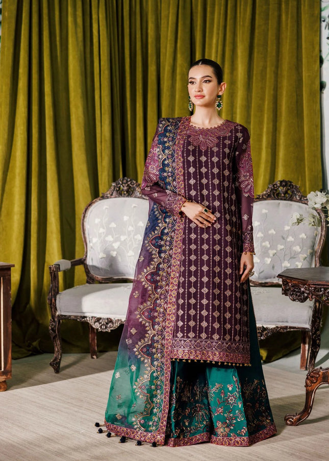 Alizeh | Heer Festive Collection '24- Nagar B Magenta