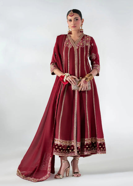 AJR Couture | Luxe Pret '25 - Ruby Raffia
