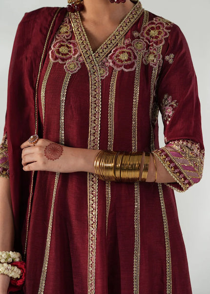 AJR Couture | Luxe Pret '25 - Ruby Raffia