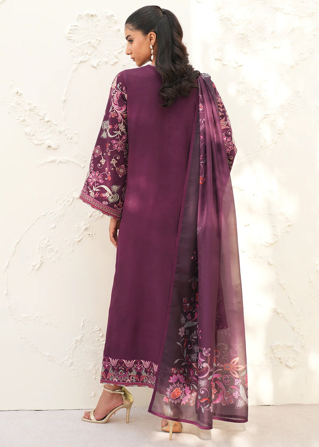 Baroque | Embroidered Raw Silk UF-4382